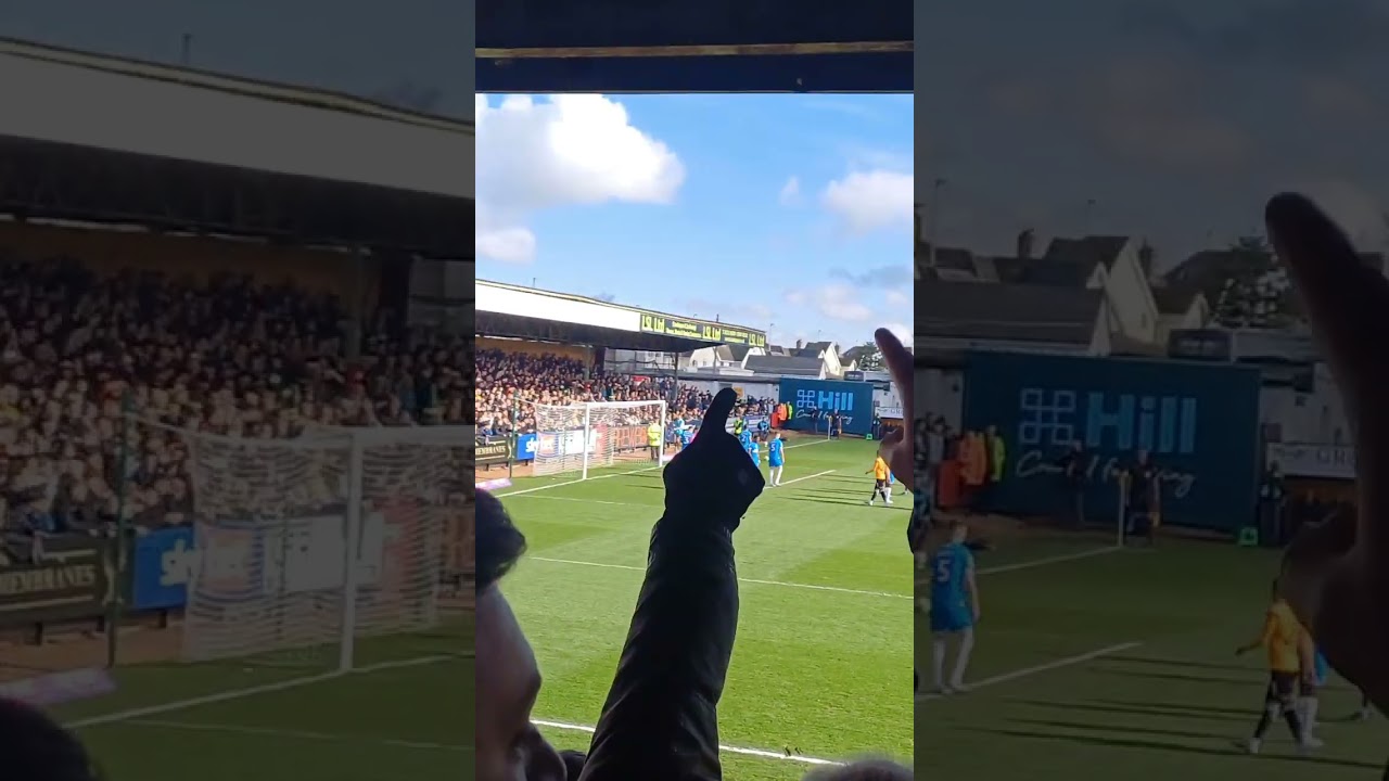 Cambridgeshire Derby, Pyro. Cambridge United 0-1 Peterborough United