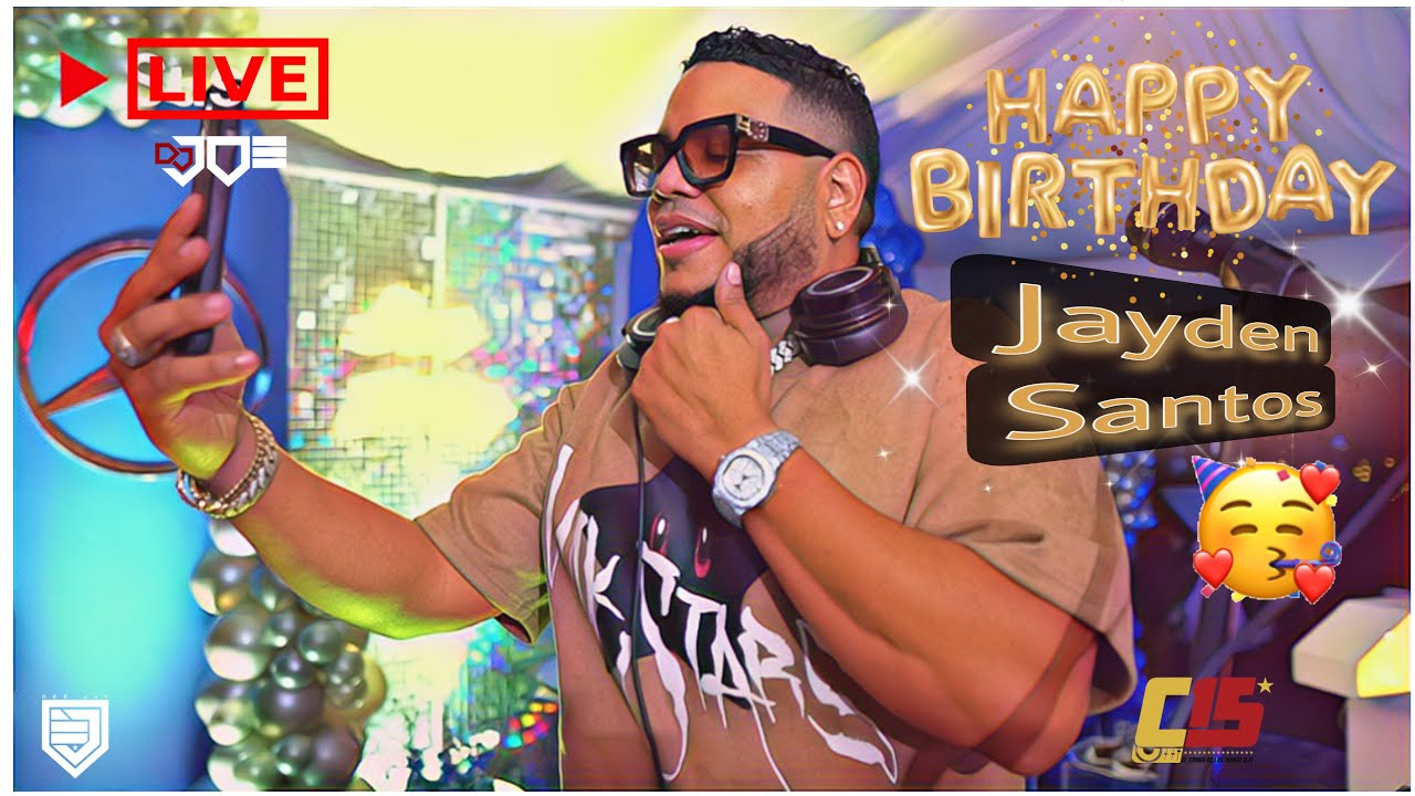 HBD DE JAYDEN SANTOS  DESDE VILLA RIVA ( SanFrancisco de Macoris )  🔴LIVE DJ JOE CATADOR C15