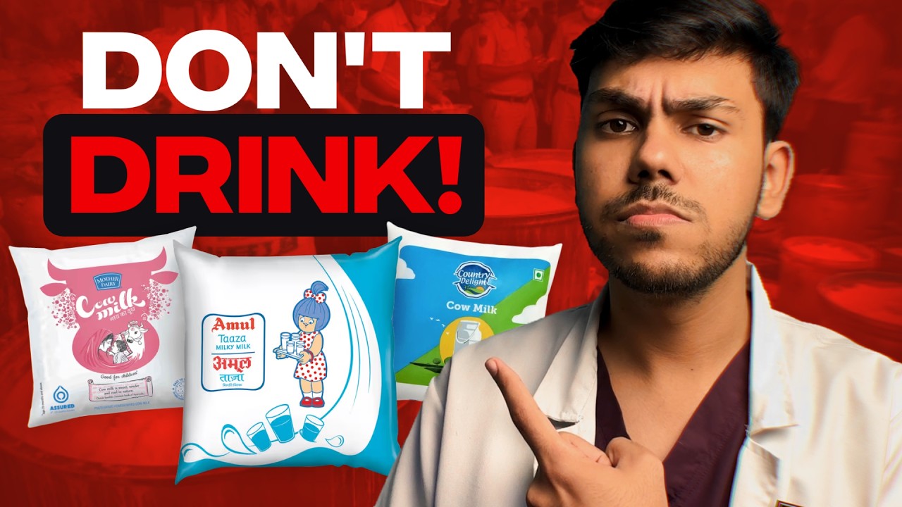 India's Biggest FAKE MILK SCAM EXPOSED! ft. Amul, Mother Dairy, Country Delight