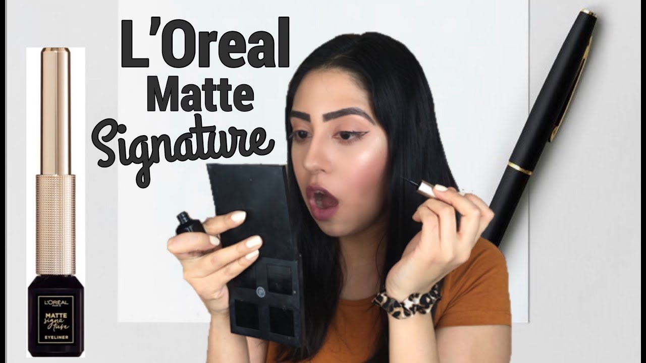 NEW L’Oréal Matte Signature Eyeliner|Get it or Leave it|Celin English