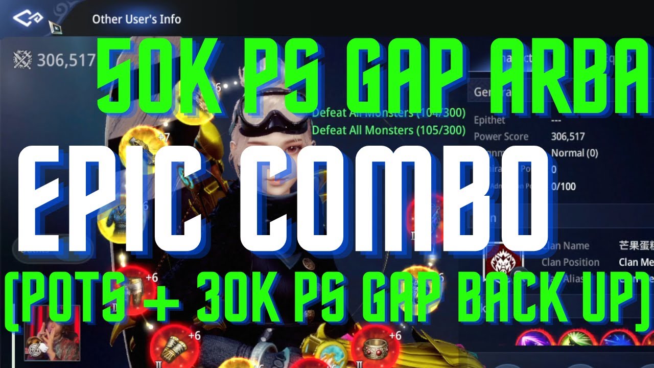 20K - 50K PS GAP ENEMIES PVP HIGHLIGHTS  | MIR4 TAOIST