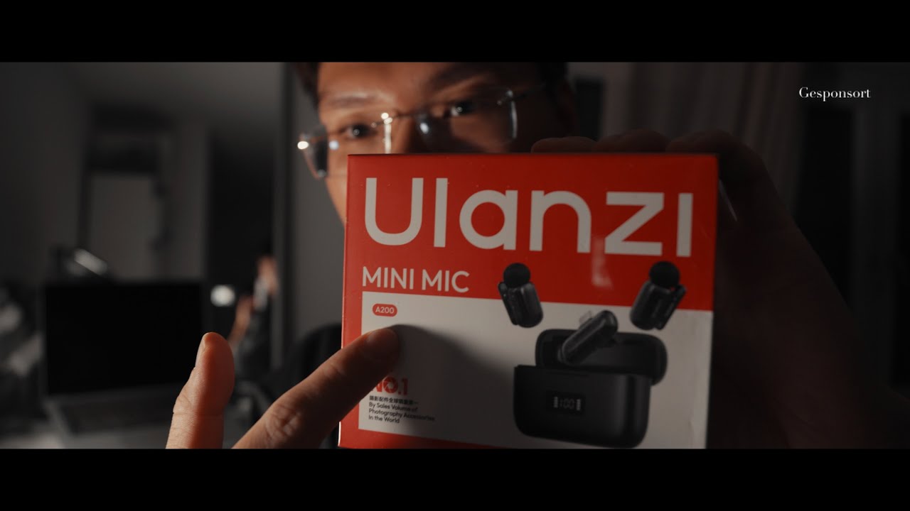 Ulanzi A200 Mini Mic Test & Unboxing - Nie wieder schlechtes Audio?