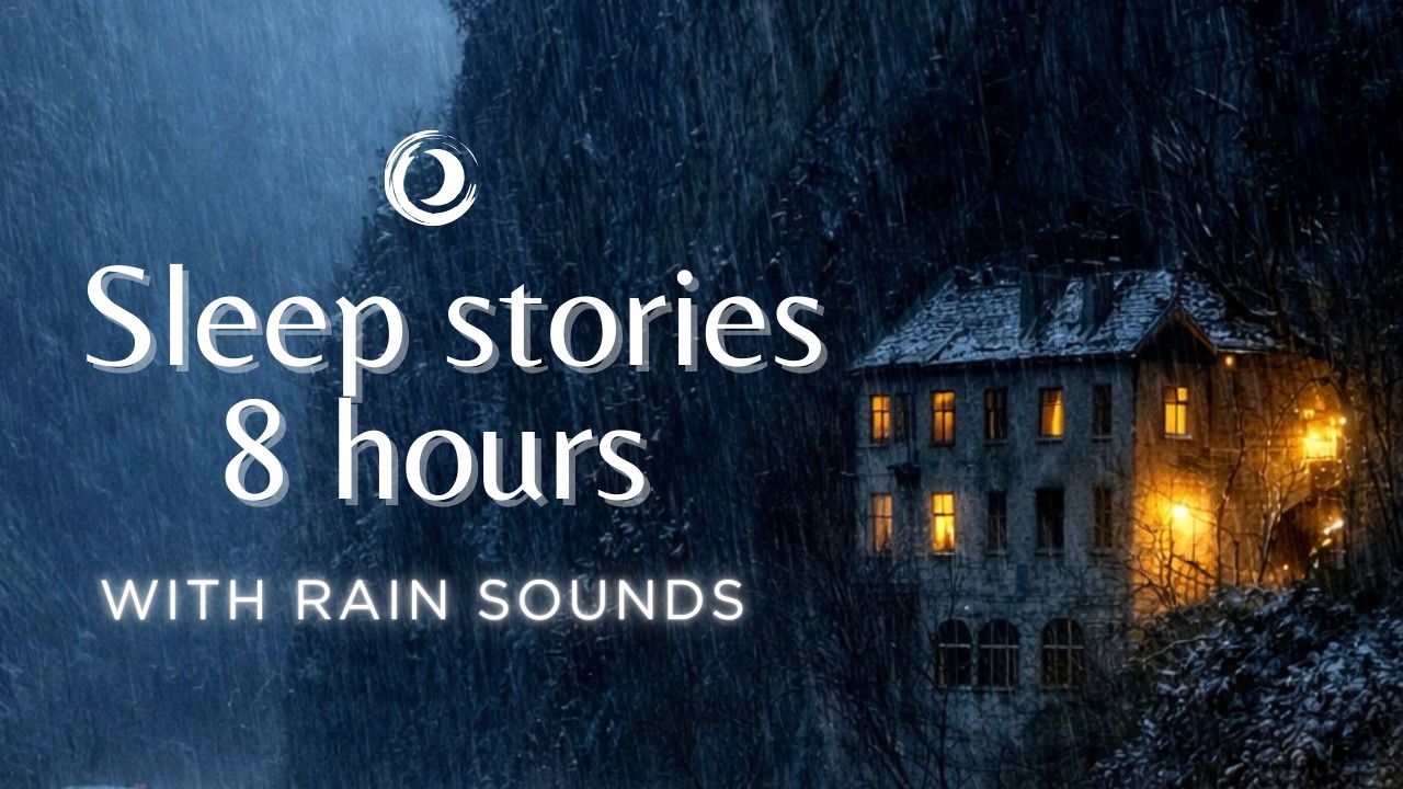 Cozy Bedtime Stories 8 hours | For Deep Sleep | 8 HOUR RAIN SOUNDS