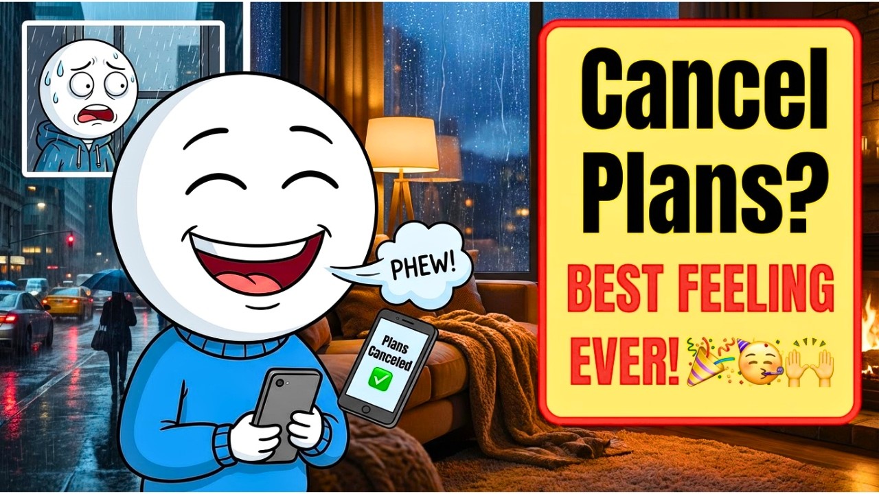 Psychology of People Who Cancel Plans Last Minute (And Feel Relief)