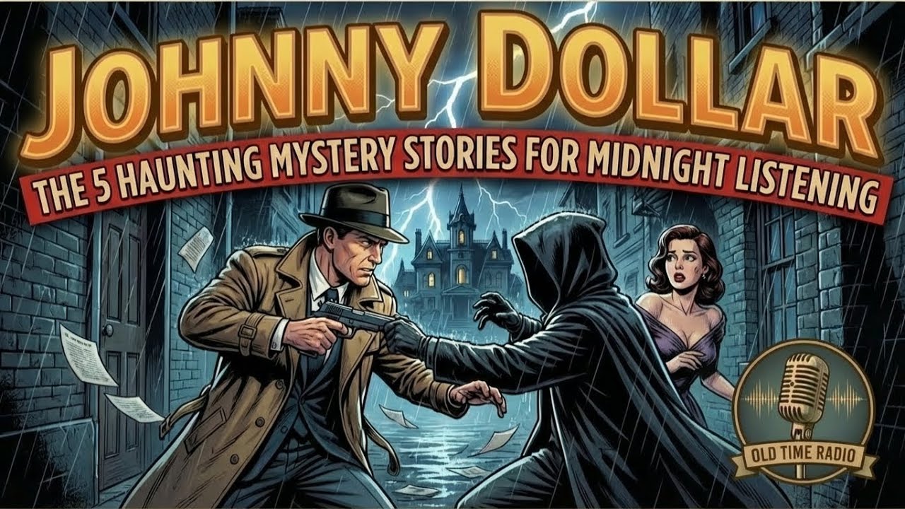 Johnny Dollar: The 5 Haunting Mystery Stories for Midnight Listening | Old Time Radio