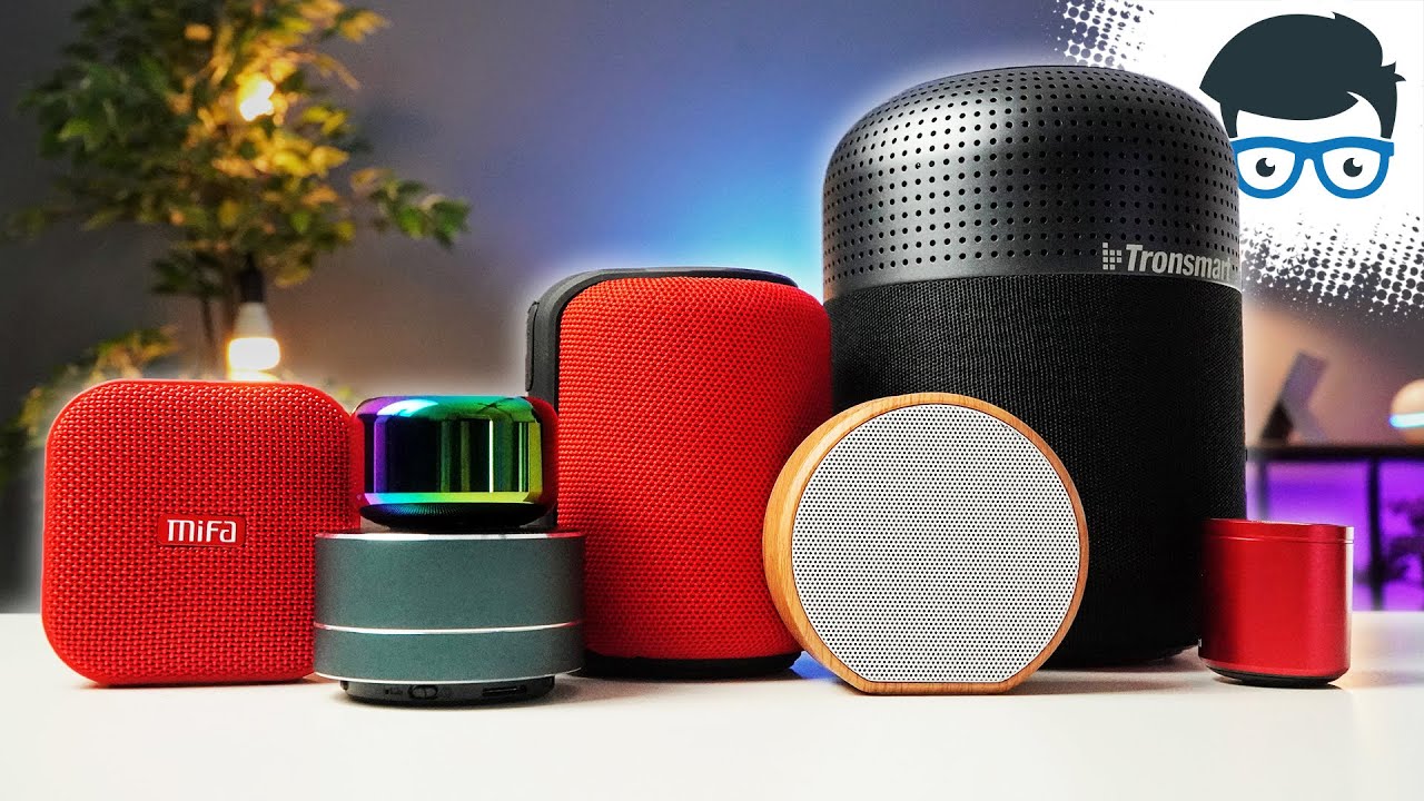 Test bluetooth reproduktorů z AliExpressu.