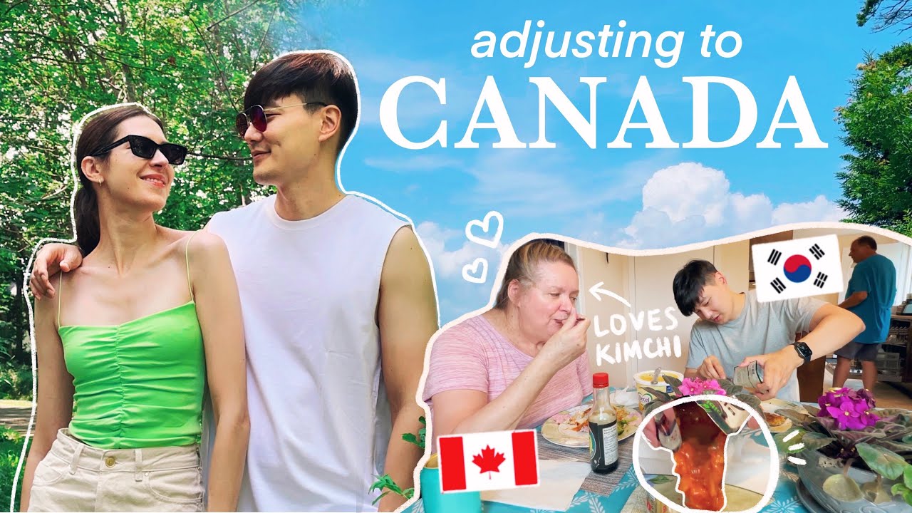 Korea to Canada ✈️  Settling in 🏠 Mom LOVES Kimchi, Culture Shock, Enjoying Slow Living