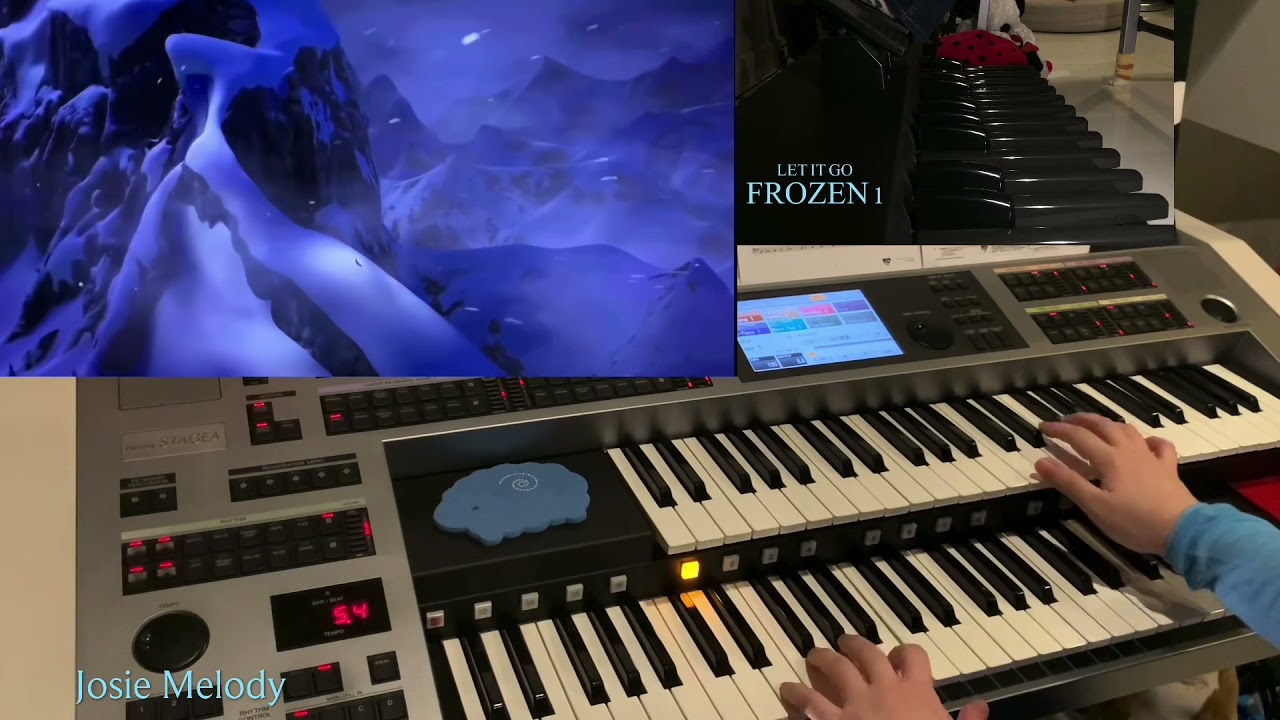 Let It Go (Disney : Frozen 1) version 1 - Yamaha Electone ELS02C