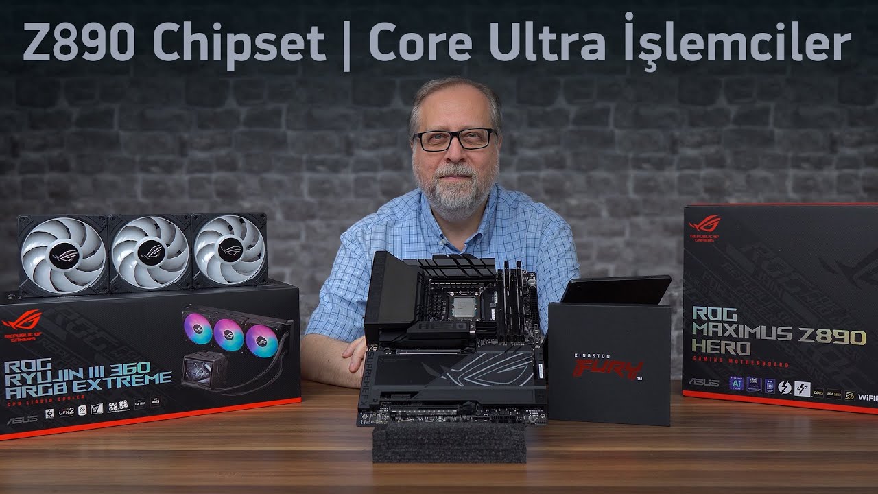 ASUS ROG Maximus Z890 Hero ve Intel Core Ultra 200 İşlemciler
