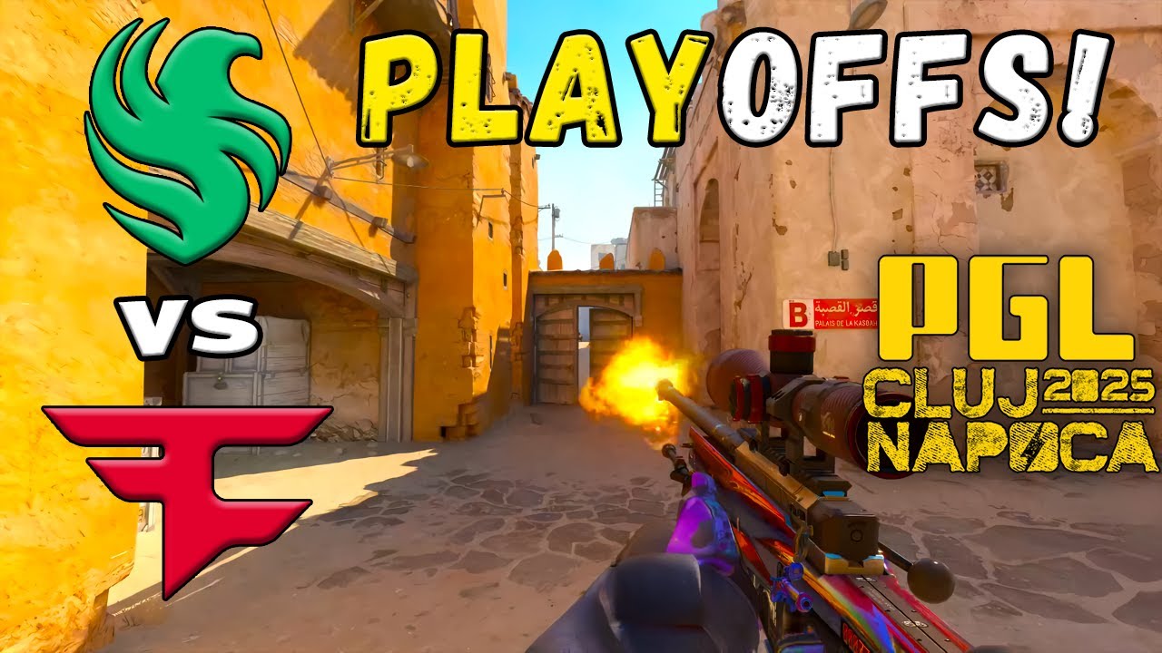 SEMI-FINALS! Falcons vs FaZe - HIGHLIGHTS - PGL Cluj-Napoca 2025 | CS2