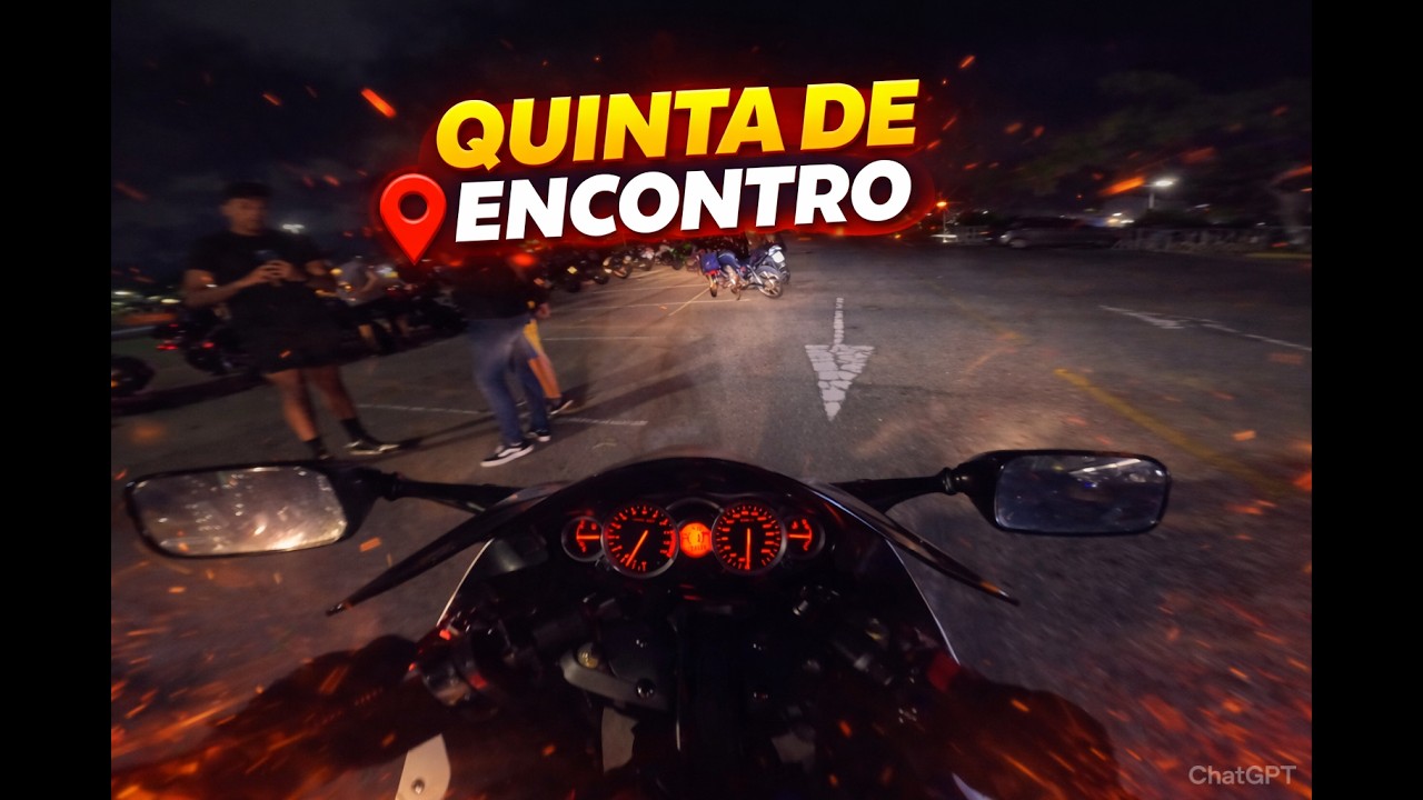QUINTA DE ENCONTRO, NEGOCIO  FICOU BOM, @FRANK084 NA S1000RR CAUSANDO