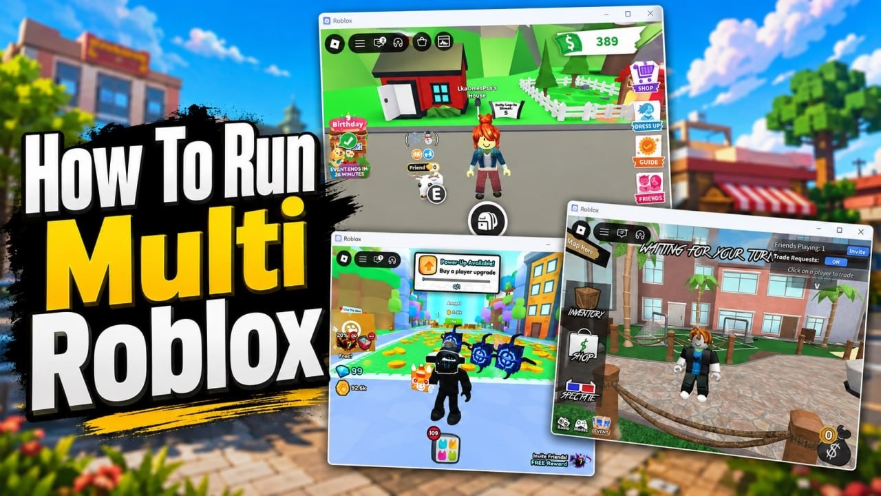 Multi Roblox TOO HARD? How To Run Multiple Roblox Accounts at ONCE (Roblox Account Manager 2026)