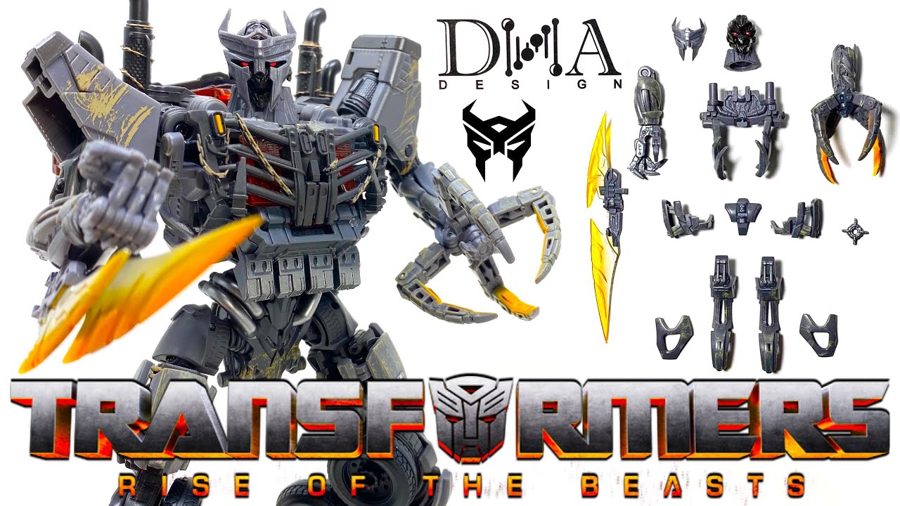 DNA Design DK-46 Upgrade Kit Transformers RISE OF THE BEASTS Studio Series SCOURGE Review