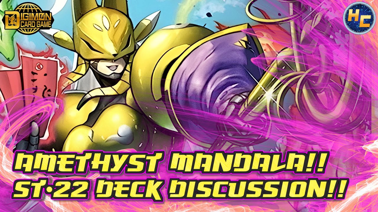 Amethyst Mandala!! ST-22 Sakuymon Deck Discussion -- Digimon TCG