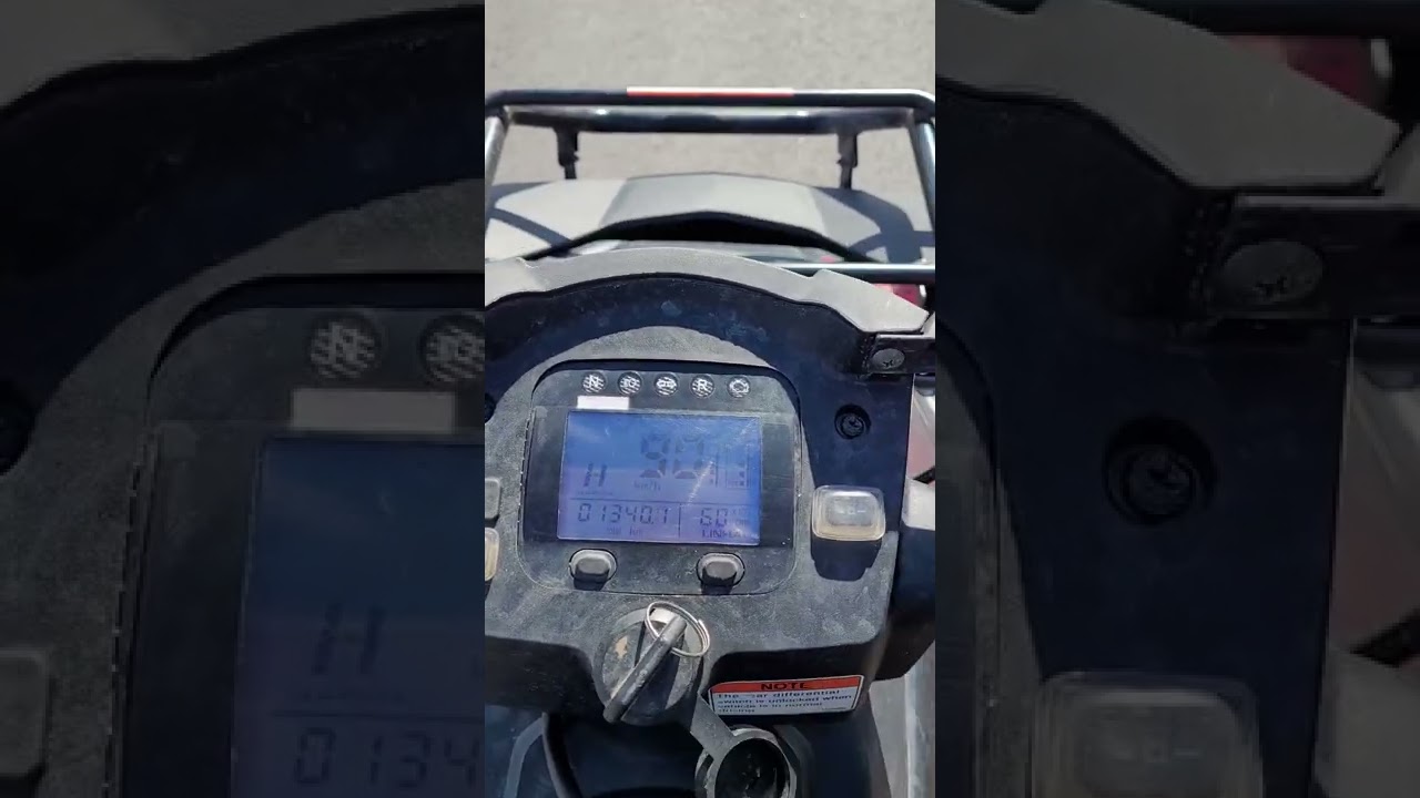 Linhai 500 speed start test max speed