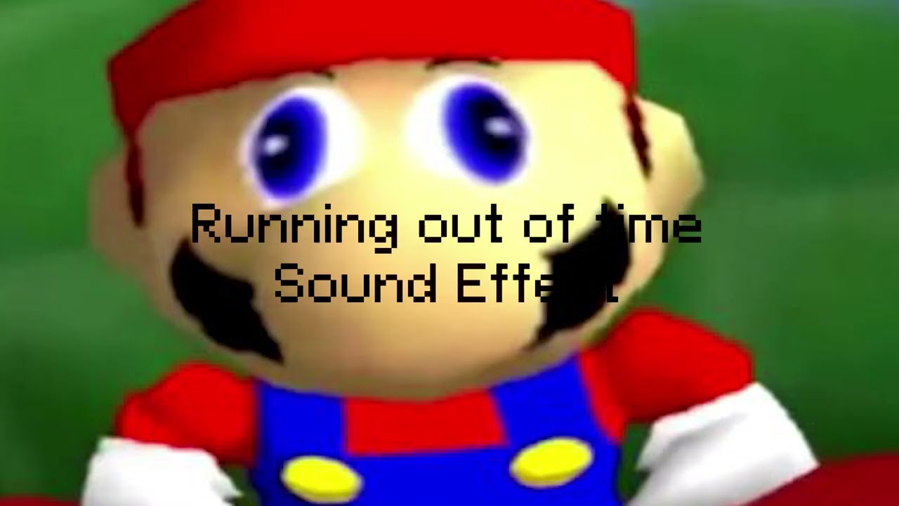 SUPER MARIO - Running out Of Time - sound effect
