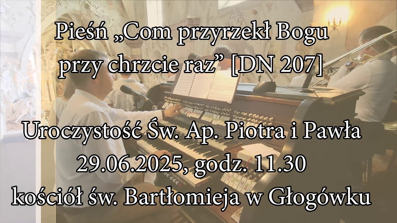 Com przyrzekł Bogu przy chrzcie raz [DN 207]