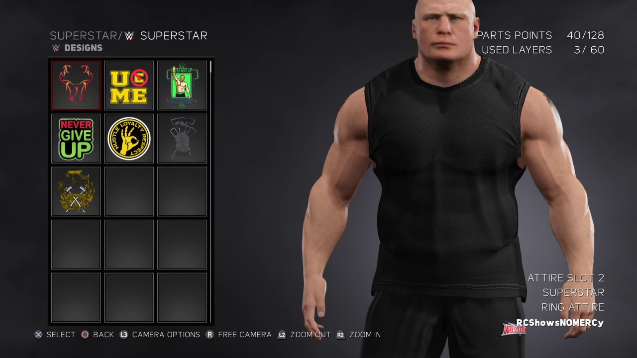 WWE 2K17 Brock Lesnar SUPLEX CITY Attire
