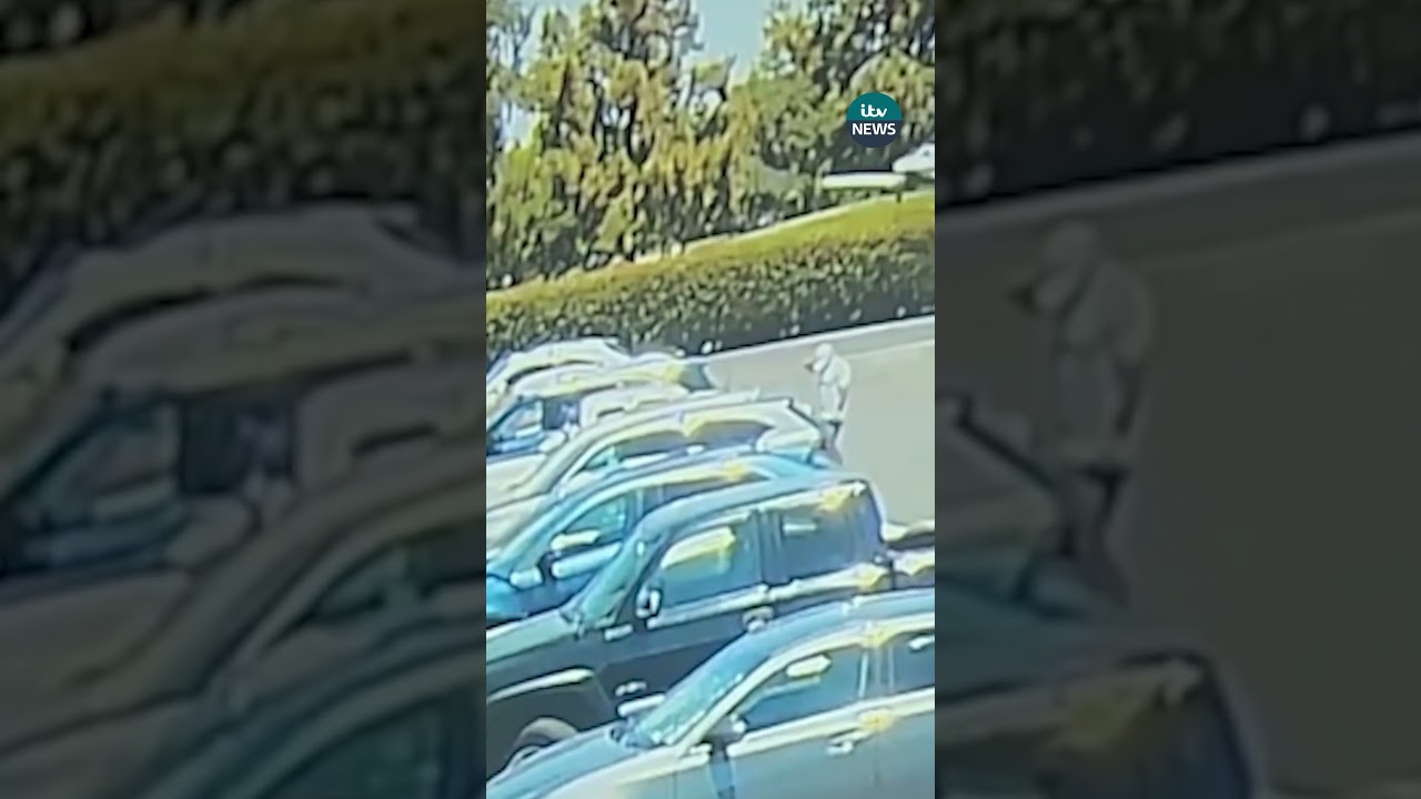 This man escaped a near-death experience after a plane crashed at a golf course #itvnews