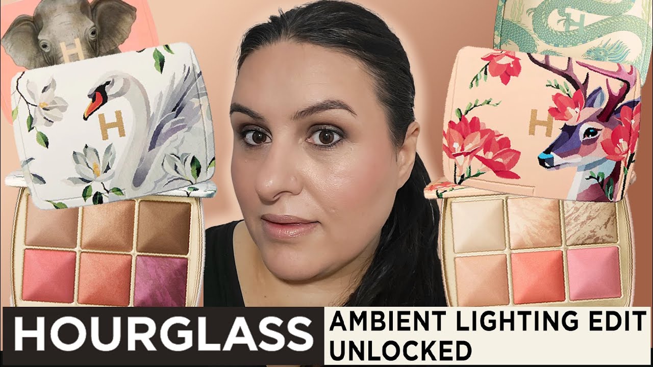Comparing the new Swan and Deer Palettes with the Elephant and Dragon Palettes from Hourglass!