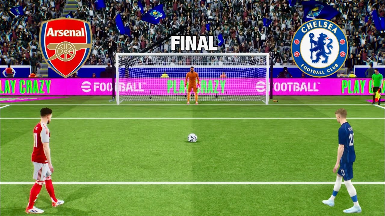 Chelsea vs Arsenal Penalty Kick | ARS vs CHE | eFootball