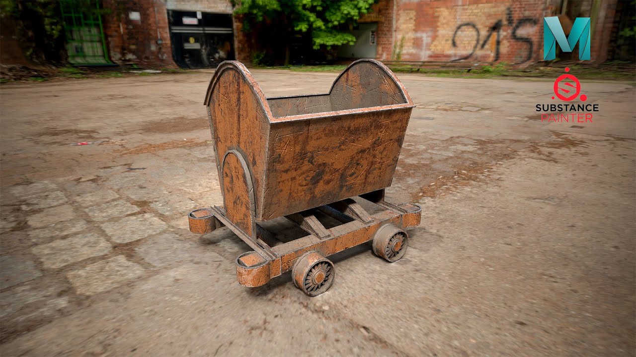 How to Model, UV & Texture a Mine Wagon in Maya & Substance Painter | Part : 3 - UV Unwrapping