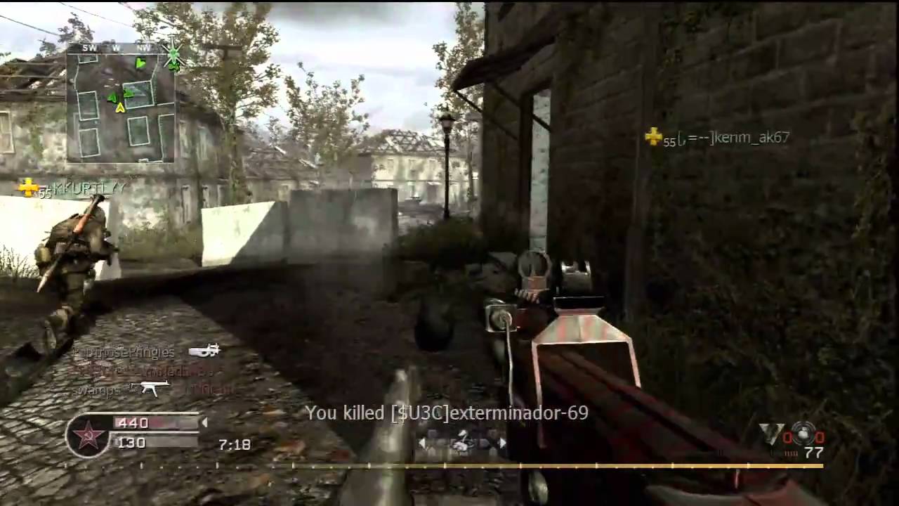 Call of Duty 4: Modern Warfare - Overgrown - Team Deathmatch 17