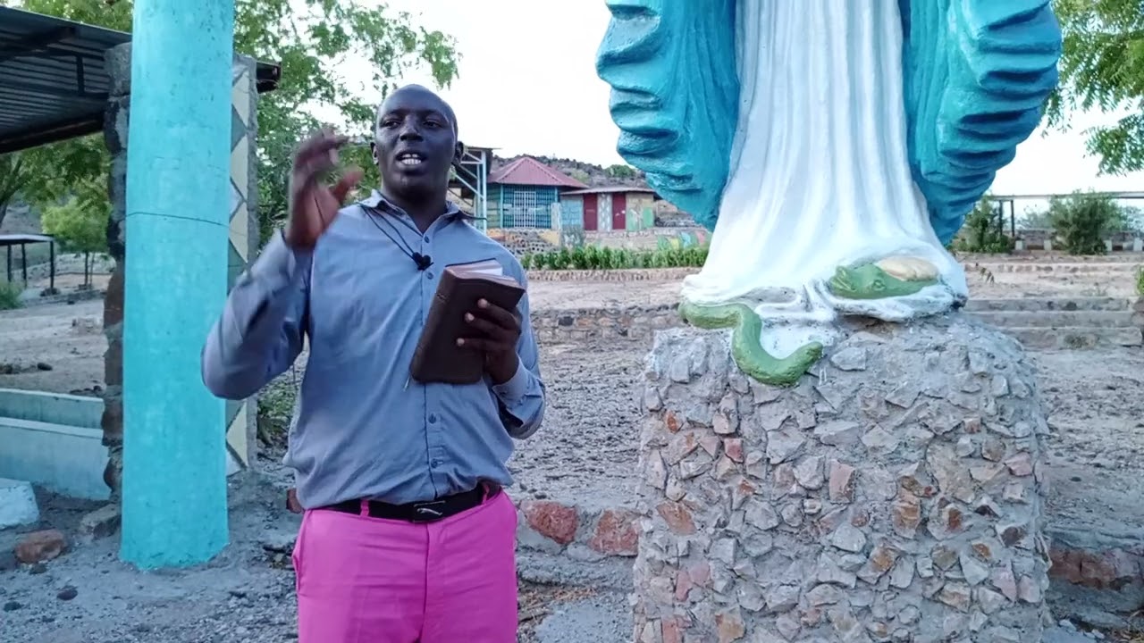 THE EVIL ALTER OF SNAKE RAISED IN TURKANA