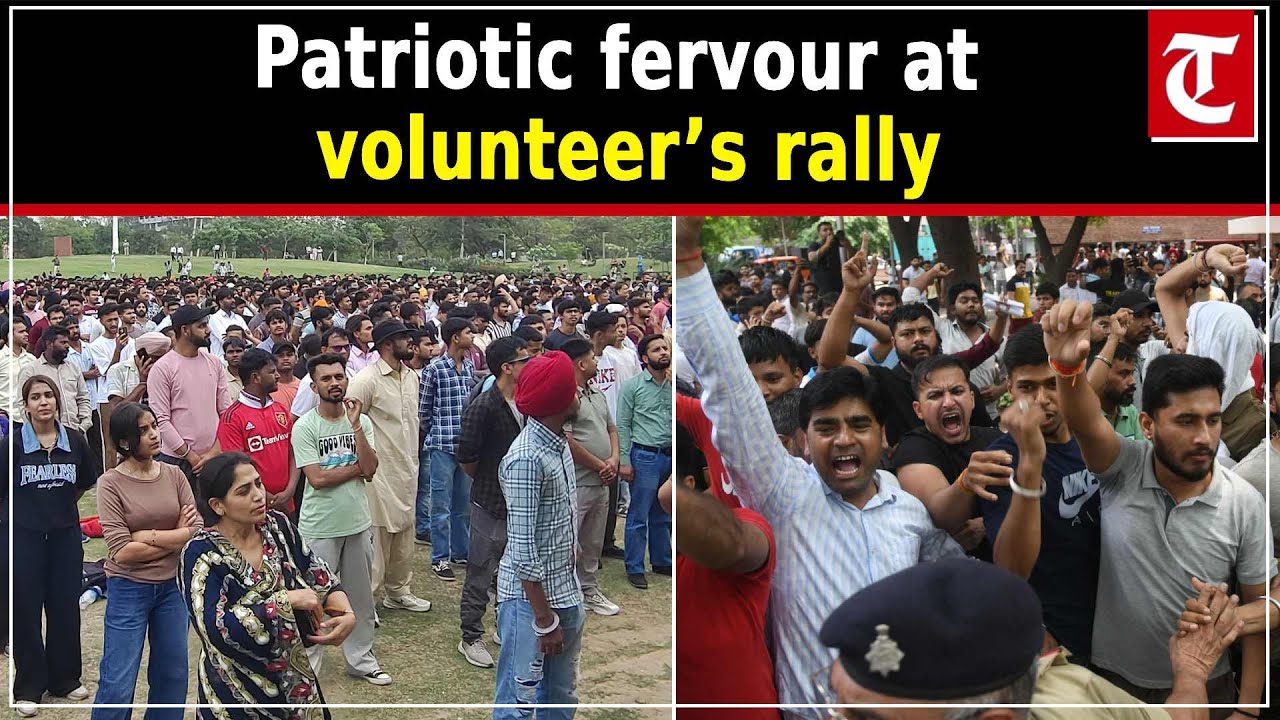Massive response from volunteers in Chandigarh for civil defence enrollment and training camps