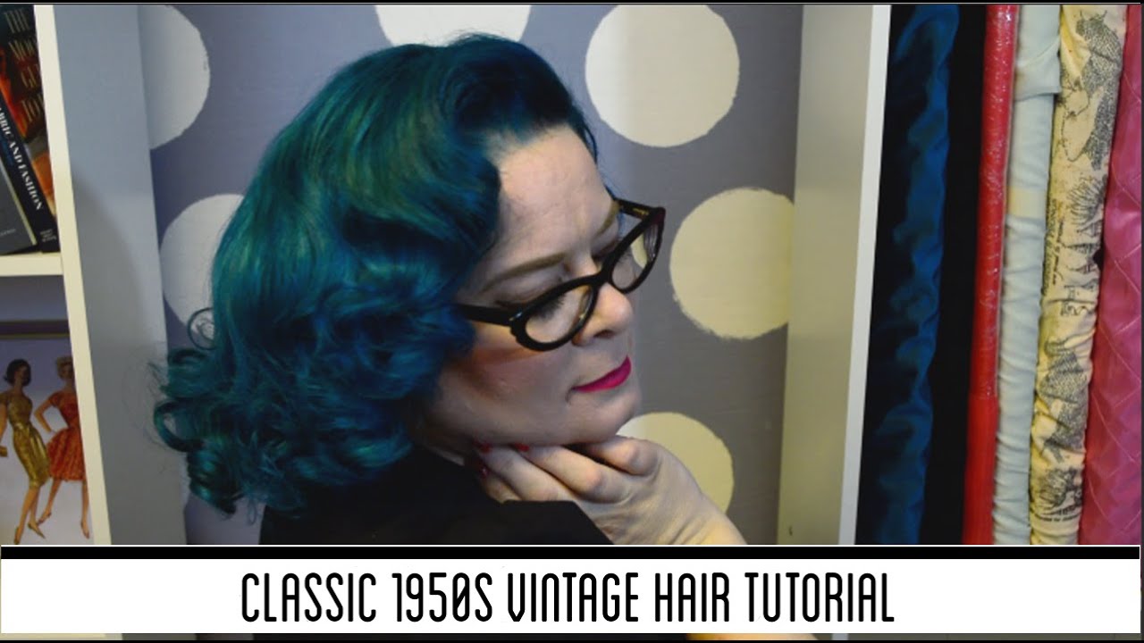 Classic 1950s Vintage Hair Tutorial