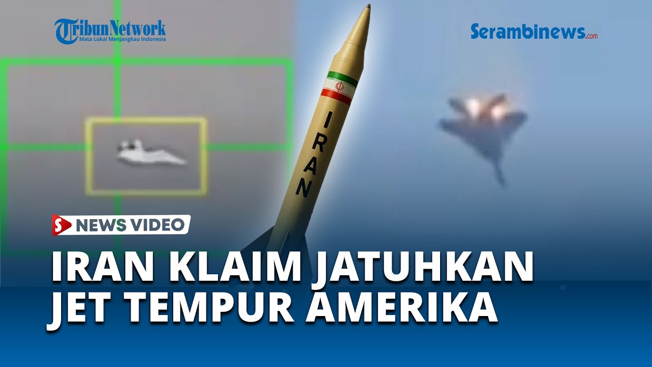 Iran Klaim Berhasil Jatuhkan Jet Tempur F 15E Milik AS