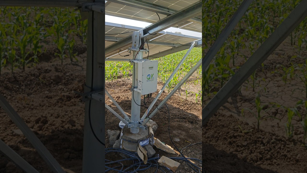 GK energy Bore well solar pump installation and Pani pressure ⚡🙌🌎