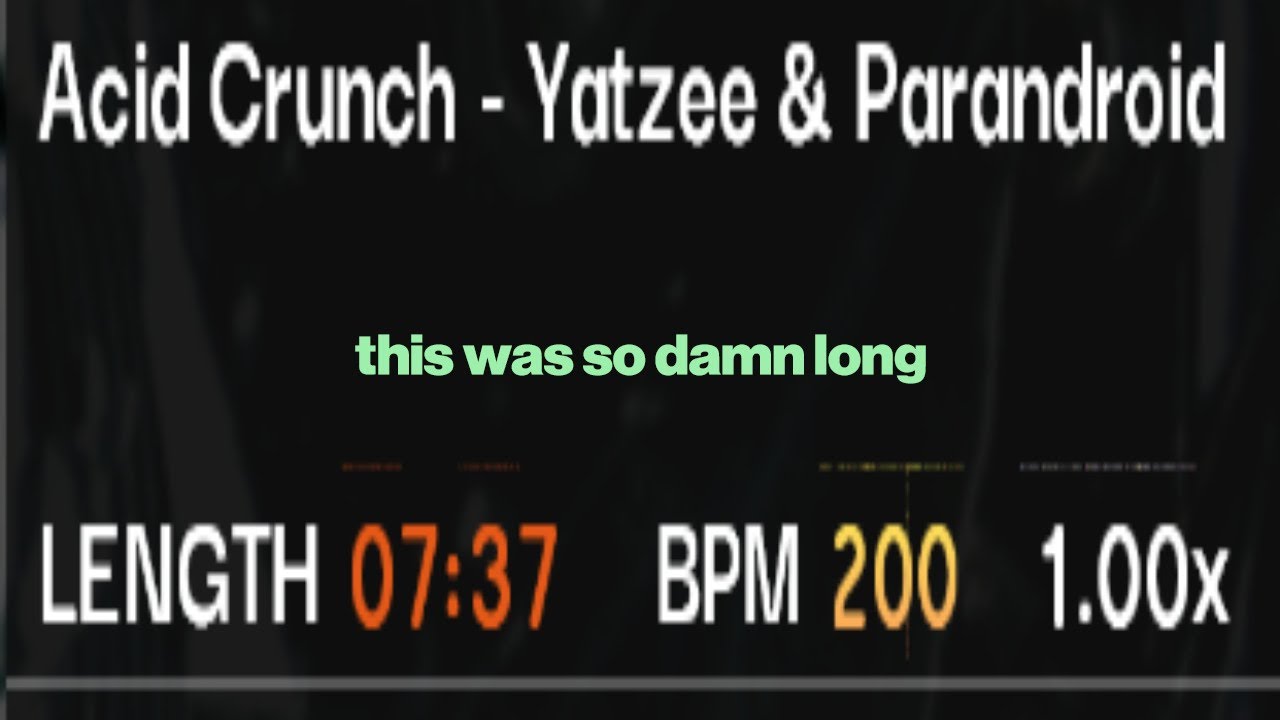 Yatzee & Parandroid - Acid Crunch (97.61% / 20.89 MSD)