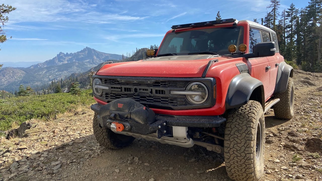 Goofing Around Sierra Buttes & Gold Lake 4x4 Camp in my Bronco Raptor