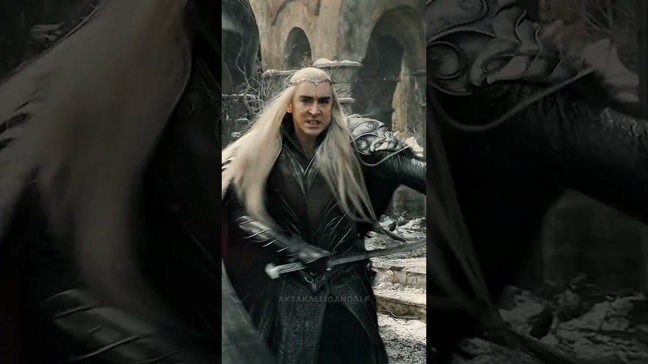 Thranduil Orklara acımıyor! #thehobbit