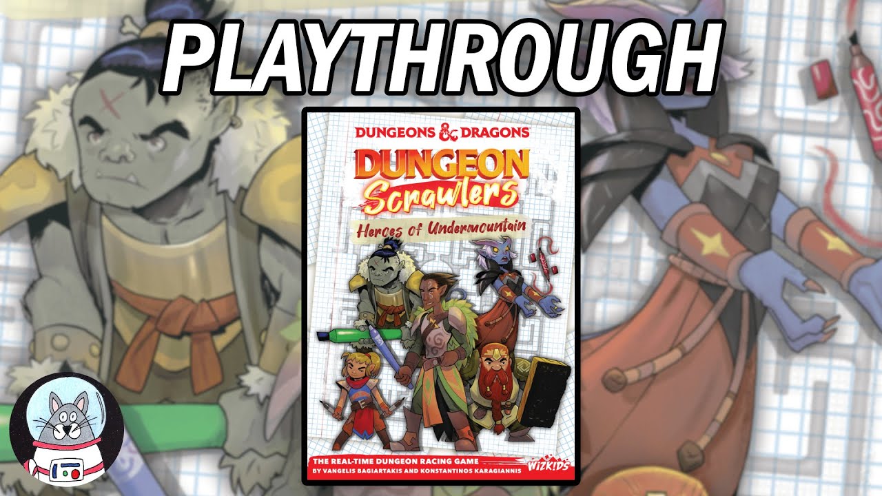 Dungeons & Dragons: Dungeon Scrawlers - Playthrough