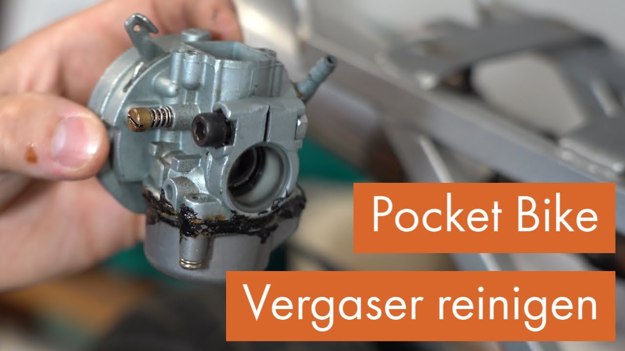 🤬 Pocket Bike Vergaser reinigen | Springt nicht an | 3000 Abo Special