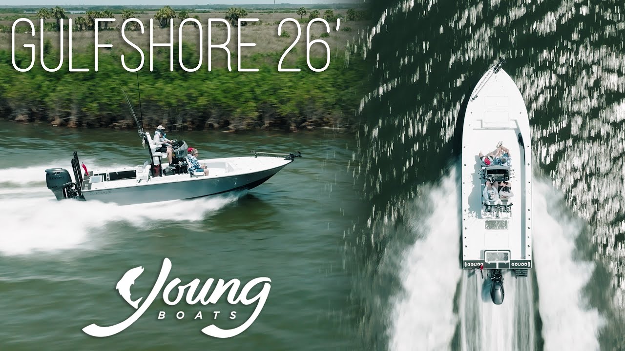 Young Boats 2025 GulfShore 26' (FULL WALKTHROUGH) | Hang'Em High Sport Fishing & Young Boats