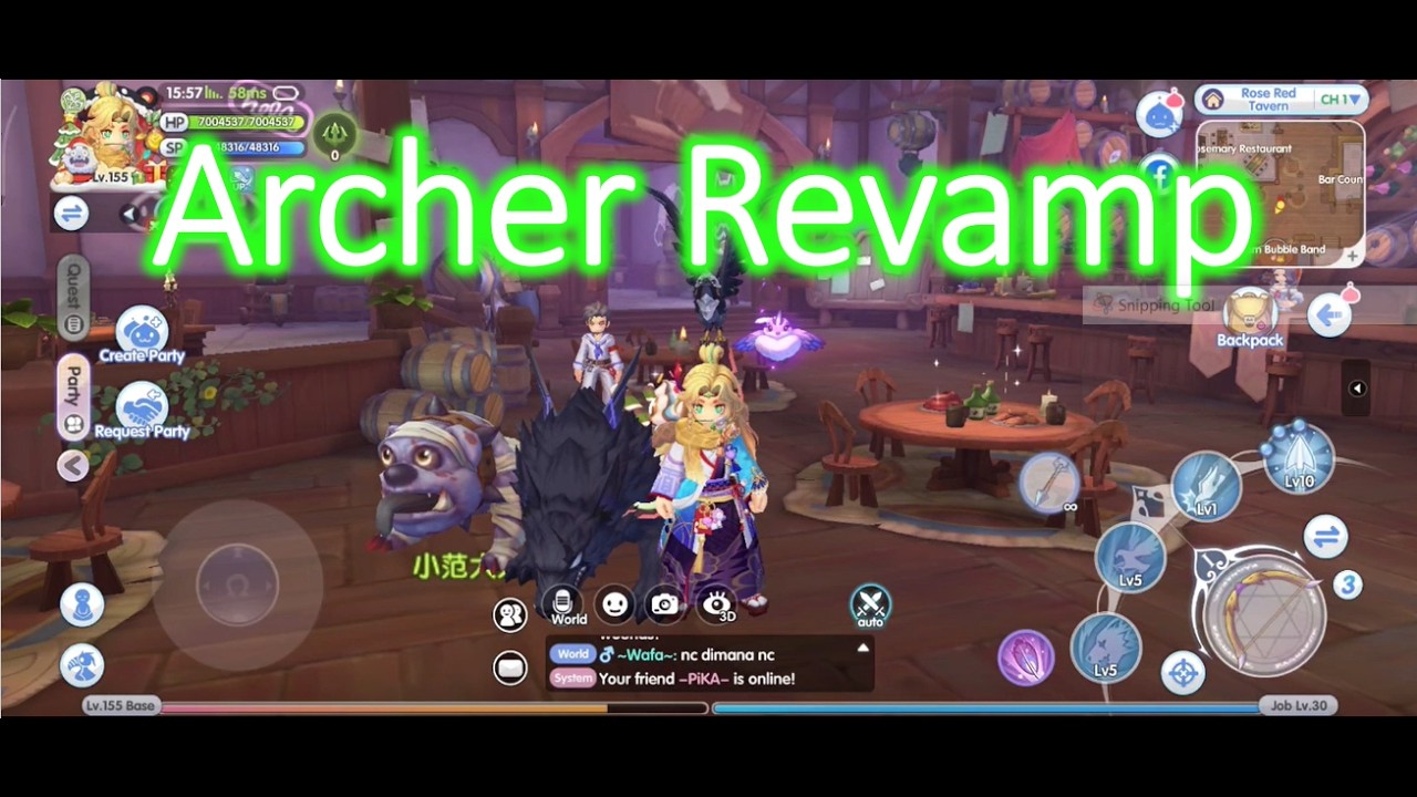 [ROX新世代的誕生] Archer Revamp | 獵人 職業重塑 | Mouseplay