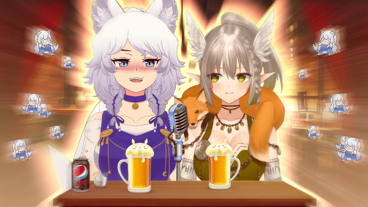 Nordic Vtubers Get Drunk