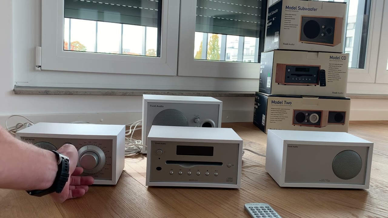 Tivoli Model Two CD Subwoofer Test one
