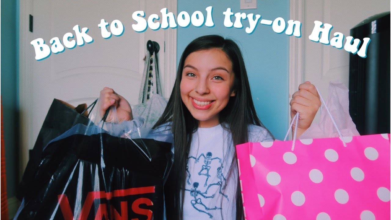 Back to School Try-On Haul *Junior Year* | Ysa Garcia :)