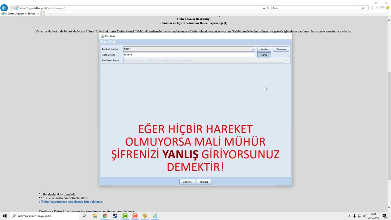 E DEFTER BAŞVURUSU NASIL YAPILIR  MALİ MÜHÜR İLE  | RAHAT FATURA