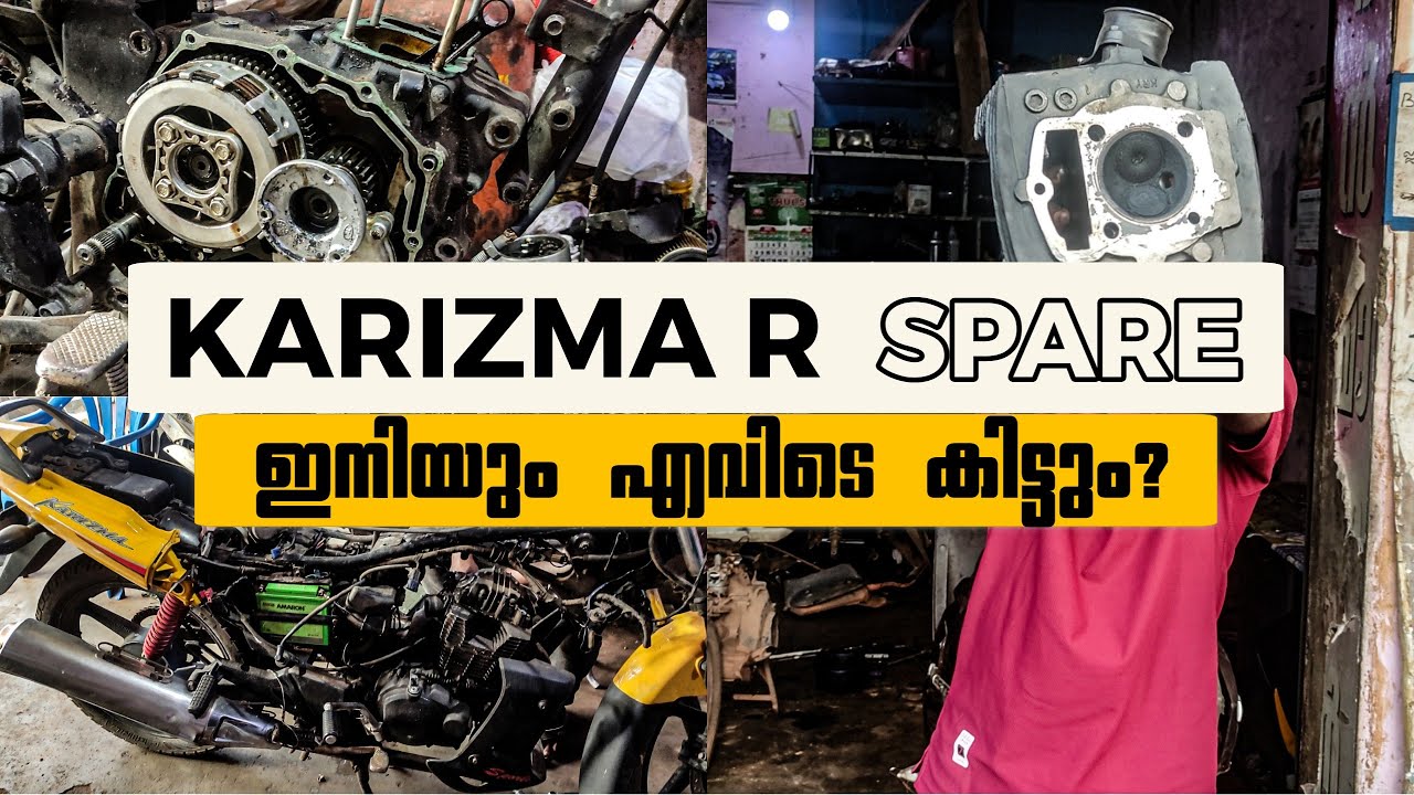 KARIZMA R SPARE HUNT||😔ENGINE OUT COMPLETELY 😭