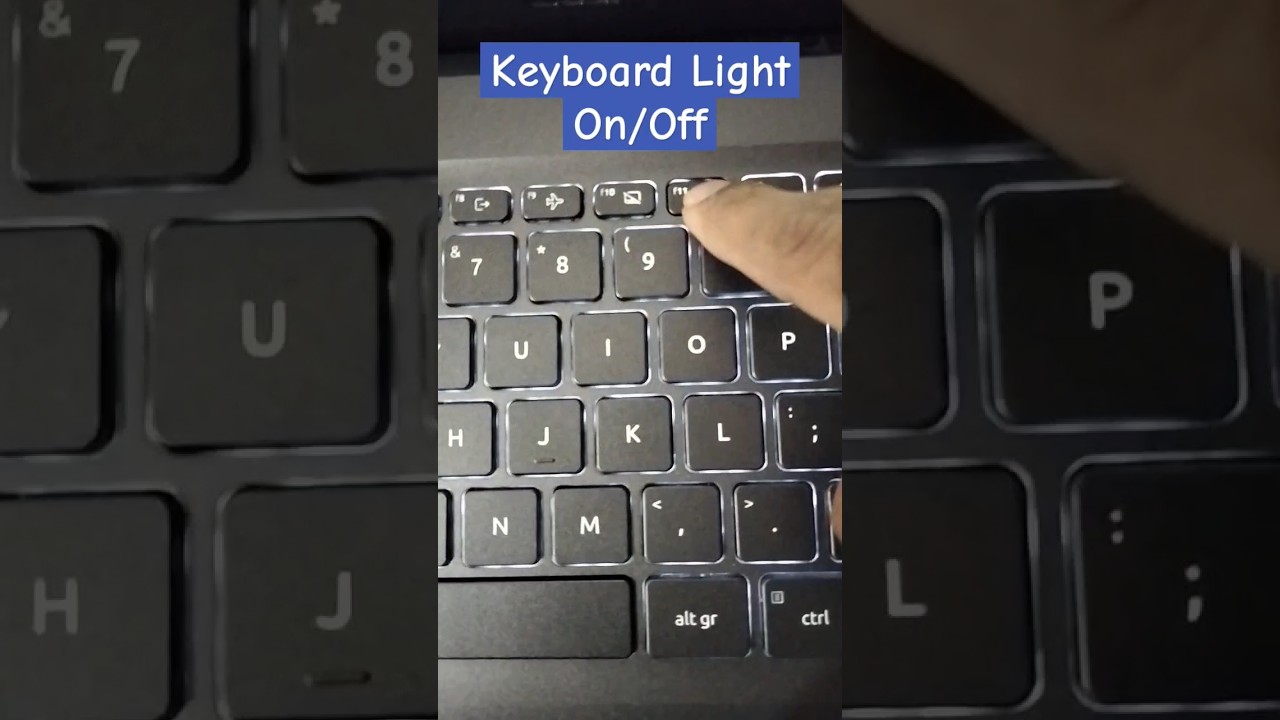 Keyboard Light On /Off  Gaming Laptop Acer i5 #computer #trending #viral #gaming #tricks #video