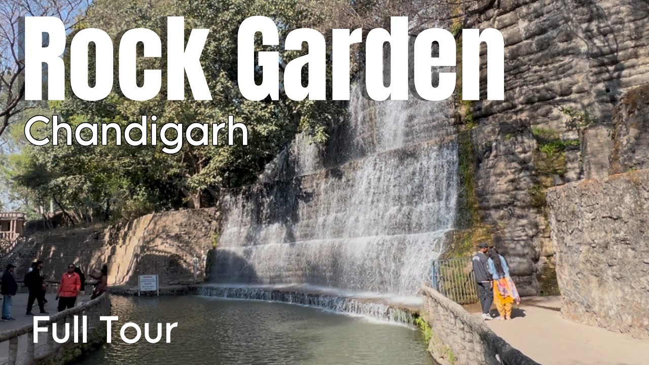ROCK GARDEN Chandigarh | Top Tourist Places to visit in Chandigarh | Ticket Price | Timings