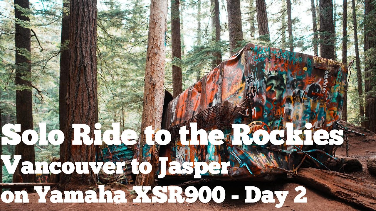 Solo Ride to the Rockies | Vancouver to Jasper on Yamaha XSR900 | Day 2