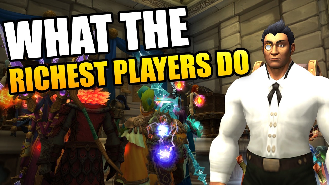 How The Richest World of Warcraft Players Make Gold | WoW Flipping