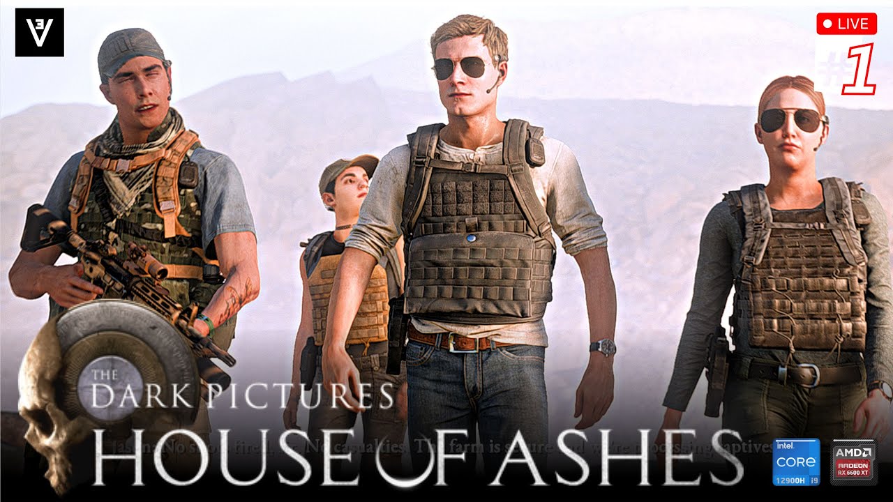 🔴The Dark Pictures Anthology: House of Ashes #1※RESHADE※(i9 12900H & RX6600XT) #2026