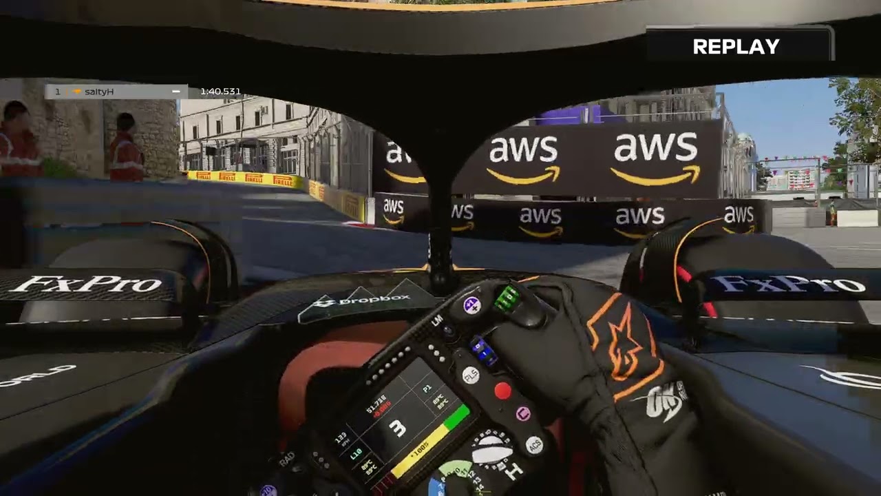 azerbaijan hot lap pov